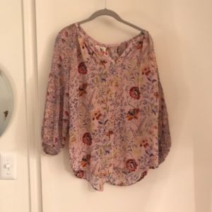 Floral blouse